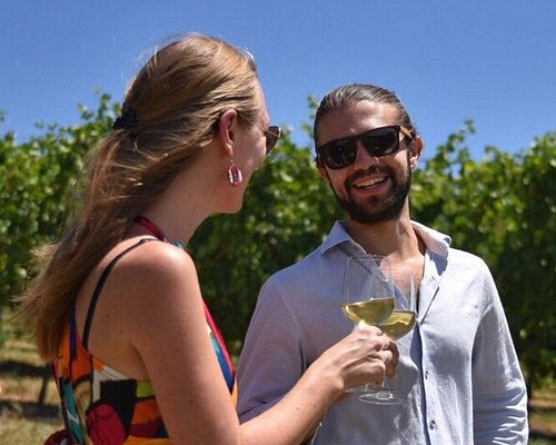 Speed Dating Wine Tour guests